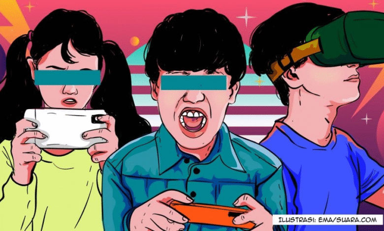 Kecanduan Game Online